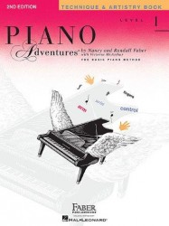 Piano Adventures: Level 1 - Technique & Artistry Book (2nd Edition) (noty na sólo klavír)
