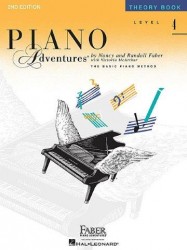 Piano Adventures: Level 4 - Theory Book (noty na sólo klavír)