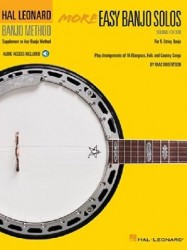More Easy Banjo Solos: 2nd Edition - For 5-String Banjo (tabulatury na banjo) (+audio)