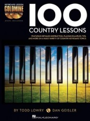 Keyboard Lesson Goldmine: 100 Country Lessons (noty na keyboard) (+audio)