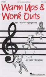 Warm-Ups And Work-Outs For The Developing Choir Volume 1 (noty na zpěv, klavír) - SADA 5 ks