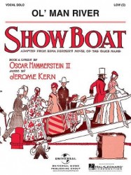 Jerome Kern: Ol' Man River Showboat (noty na zpěv, klavír)