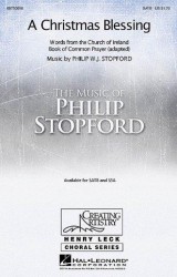 Philip Stopford: A Christmas Blessing (SSA) (noty na sborový zpěv, klavír, varhany) - SADA 5 ks