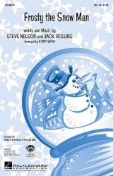Steve Nelson/Jack Rollins: Frosty The Snow Man (SSA) (noty na sborový zpěv, klavír) - SADA 5 ks