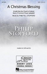 Philip Stopford: A Christmas Blessing (SATB) (noty na sborový zpěv, klavír, varhany) - SADA 5 ks