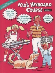 Kid's Keyboard Course Book #1 (noty, melodická linka, akordy)