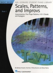Scales, Patterns And Improvs - Book 1 (noty na keyboard, klavír)