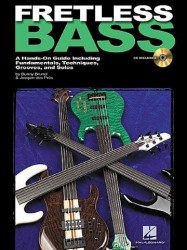 Fretless Bass: A Hands-On Guide Including Fundamentals, Techniques, Grooves, and Solos (noty na baskytaru) (+audio)