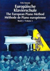 Fritz Emonts: Evropská klavírní škola 3. díl (+audio)