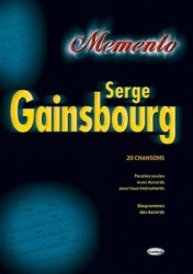 Serge Gainsbourg: Memento (akordy na kytaru, texty písní)