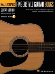 Hal Leonard Guitar Method: Fingerstyle Guitar Songs (noty, tabulatury na kytaru) (+audio)