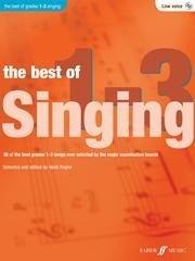 The Best Of Singing Grades 1-3 (Low Voice) (noty na zpěv, nízký hlas) (+audio)