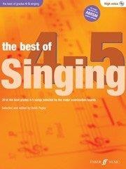 The Best Of Singing Grades 4-5 (High Voice) (noty na zpěv, vysoký hlas) (+audio)
