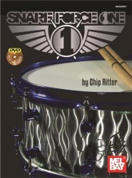 Chip Ritter: Snare Force One (noty na bicí) (+DVD)