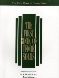 The First Book Of Tenor Solos (noty na zpěv, klavír)