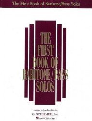 The First Book Of Baritone/Bass Solos (noty na zpěv, klavír)