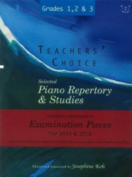 Josephine Koh: Teachers' Choice Piano Repertory 2015-2016 Grades 1-3 (noty na sólo klavír)