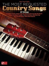 The Most Requested Country Songs (noty na klavír, zpěv, akordy na kytaru)
