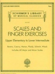 Scales And Finger Exercises – Upper Elementary To Lower Intermediate Piano (noty na sólo klavír)