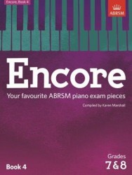 ABRSM: Encore - Book 4 (Grades 7 & 8) (noty na sólo klavír)