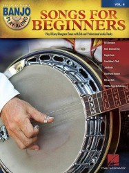 Banjo Play-Along 6: Songs For Beginners (tabulatury na banjo) (+audio)