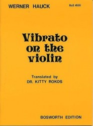 Werner Hauck: Vibrato On The Violin (English Edition) (noty na housle)