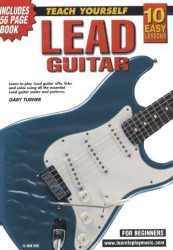 10 Easy Lessons: Teach Yourself Lead Guitar (video škola hry & booklet pro kytaru)