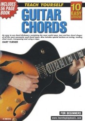 10 Easy Lessons: Teach Yourself Guitar Chords (video škola hry & booklet pro kytaru)