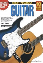 10 Easy Lessons: Teach Yourself Guitar (video škola hry & booklet pro kytaru)