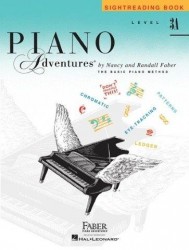 Level 3A: Sightreading Book - Piano Adventures® (noty na sólo klavír)