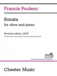 Francis Poulenc: Sonata For Oboe And Piano (noty na hoboj, klavír) (+audio)