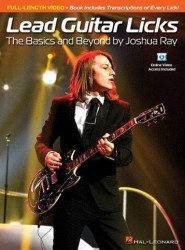 Lead Guitar Licks: The Basics And Beyond By Joshua Ray (noty, tabulatury na kytaru) (+video)