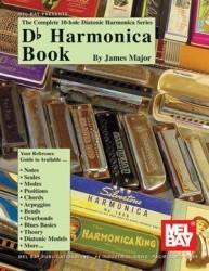 Complete 10-Hole Diatonic Harmonica Series: D Flat Harmonica (noty na foukací harmoniku)
