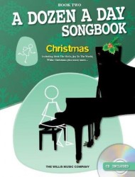 A Dozen A Day Songbook: Christmas - Book Two (noty na sólo klavír) (+audio)