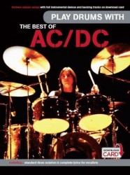 Play Drums With... The Best Of AC/DC (noty na bicí) (+audio)