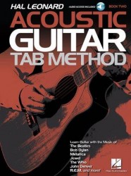 Hal Leonard Acoustic Guitar Tab Method - Book 2 (tabulatury na kytaru) (+audio)