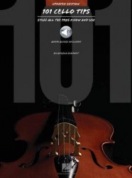Angela Schmidt: 101 Cello Tips - 2015 Edition (noty na violoncello) (+audio)