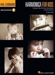 Harmonica For Kids: A Beginner's Guide With Step-by-Step Instruction For Diatonic Harmonica (noty na harmoniku) (+audio)