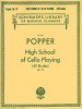 David Popper: High School Of Cello Playing Opus. 73 (noty na violoncello)