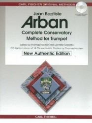 Jean Baptiste Arban: Complete Conservatory Method For Trumpet (noty na trubku) (+audio)