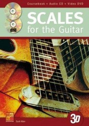 Scott Allen: Scales For The Guitar (kytarové stupnice) (+CD & DVD)