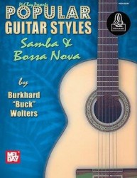 Popular Guitar Styles - Samba & Bossa Nova (noty, tabulatury na kytaru) (+audio)
