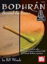 Bill Woods: Bodhran: Beyond The Basics (noty na bodhran) (+audio)