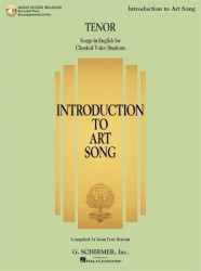 Introduction To Art Song For Tenor (noty na zpěv, klavír) (+audio)