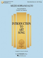 Introduction To Art Song For Mezzo-Soprano/Alto (noty na zpěv, klavír) (+audio)