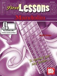First Lessons Mandolin (noty, tabulatury na mandolínu) (+audio & video)