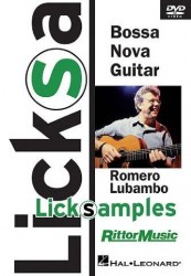 Licksamples: Romero Lubambo - Bossa Nova Guitar (video škola hry pro kytaru)