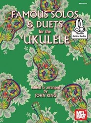 John King: Famous Solos And Duets For The Ukulele (noty, tabulatury na ukulele) (+audio)