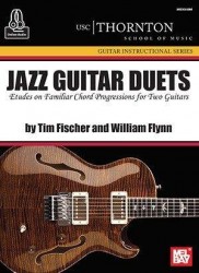 Tim Fischer/William Flynn: Jazz Guitar Duets (USC) (noty na kytaru) (+audio)