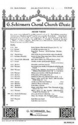 J.S. Bach: Jesu, Joy Of Man's Desiring (SATB) (noty na sborový zpěv, varhany) - SADA 5 ks